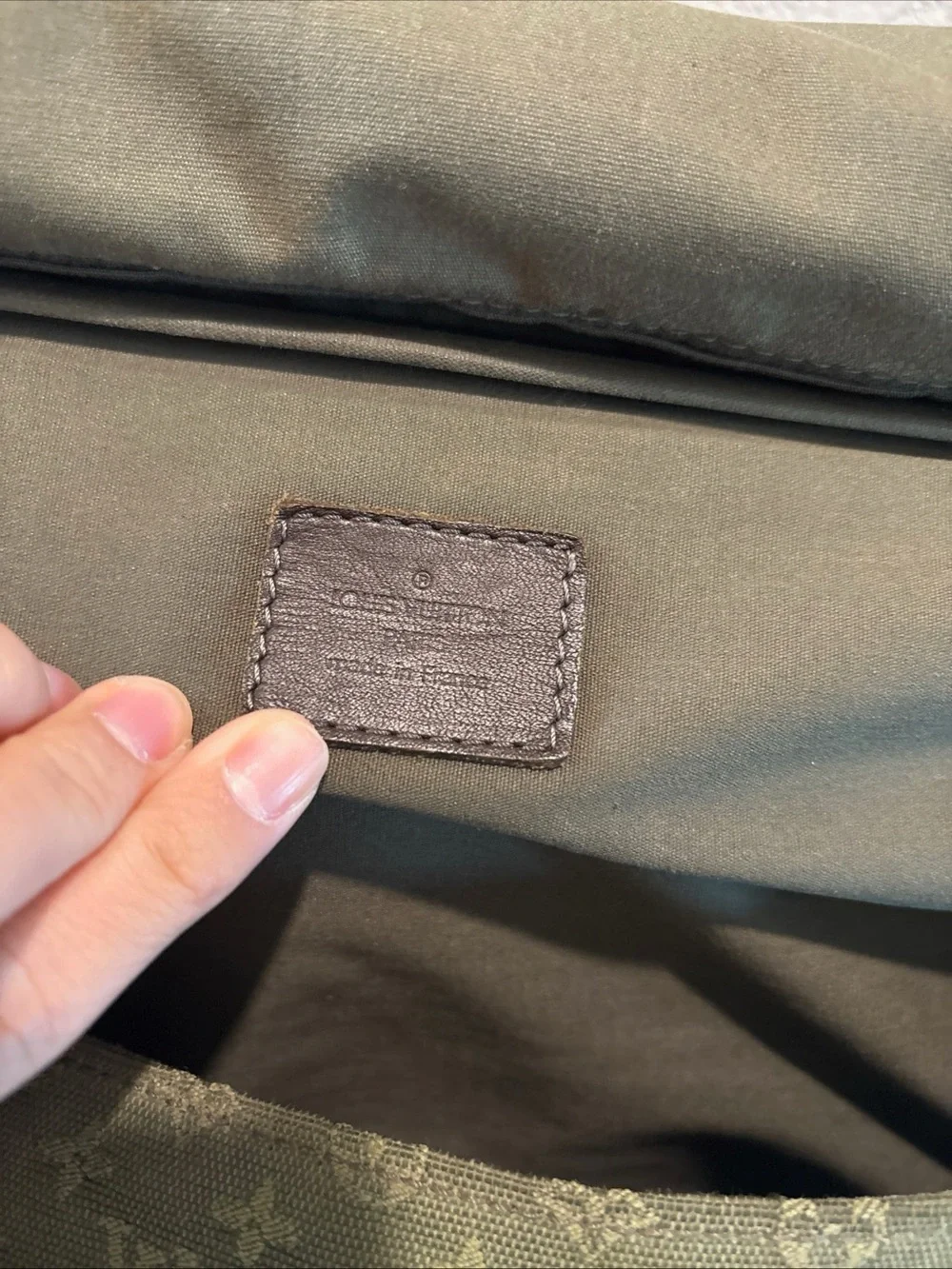 Louis Vuitton Monogram Mini Lin Saumur XL Canvas Messenger Bag